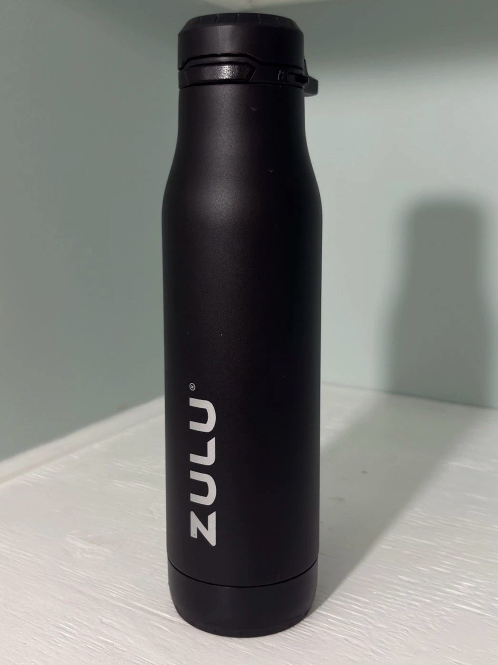 Zulu Vacuum Insulated Stainless Steel Water Bottle Easy Clean Removable Bottom